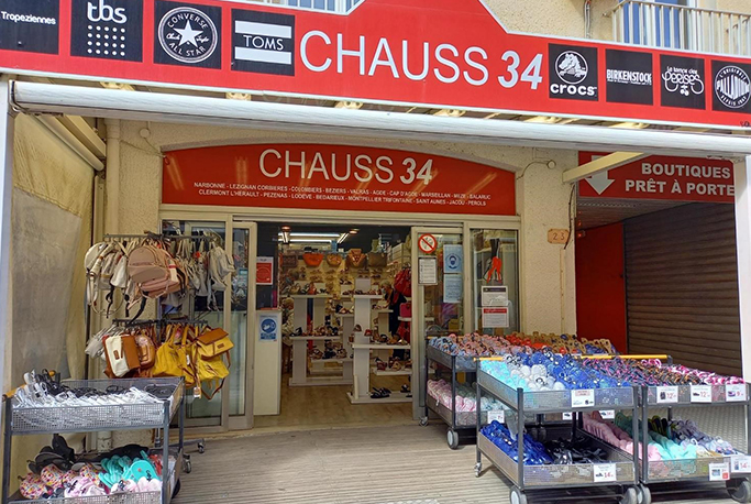 Magasin chaussures Valras